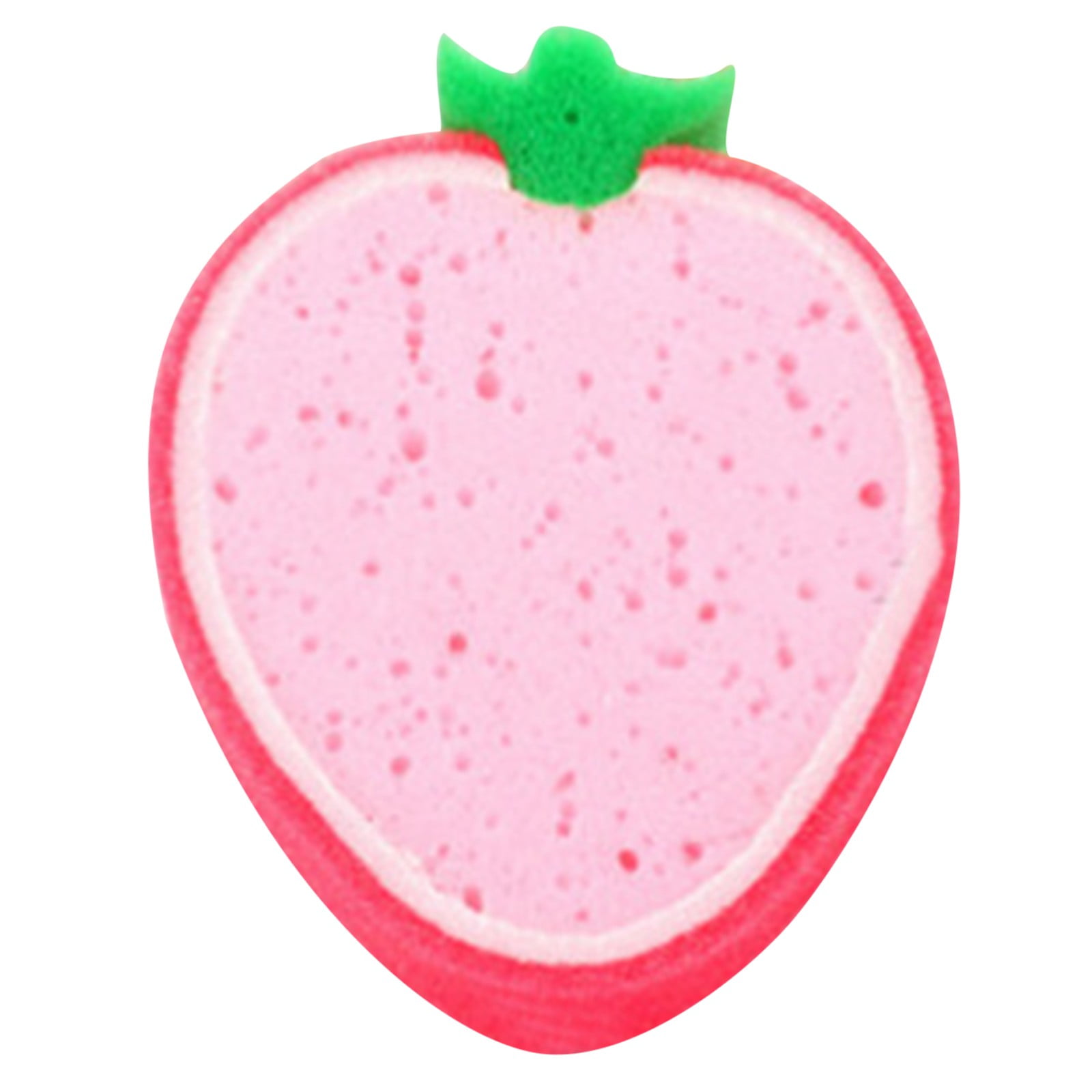 ZAROYEAX Bath Sponge for Kids Set of 4 Fruit Sponges Bath Sponge Loofah