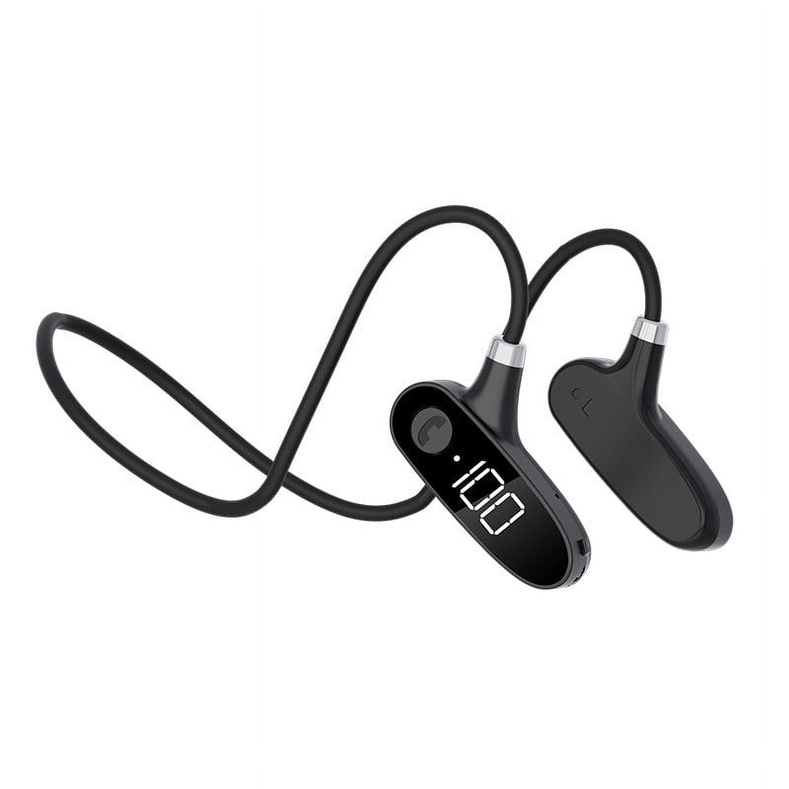 ZAROYEAX Bone- Conduction Sports Bluetooth Wireless Headset Hands-free ...