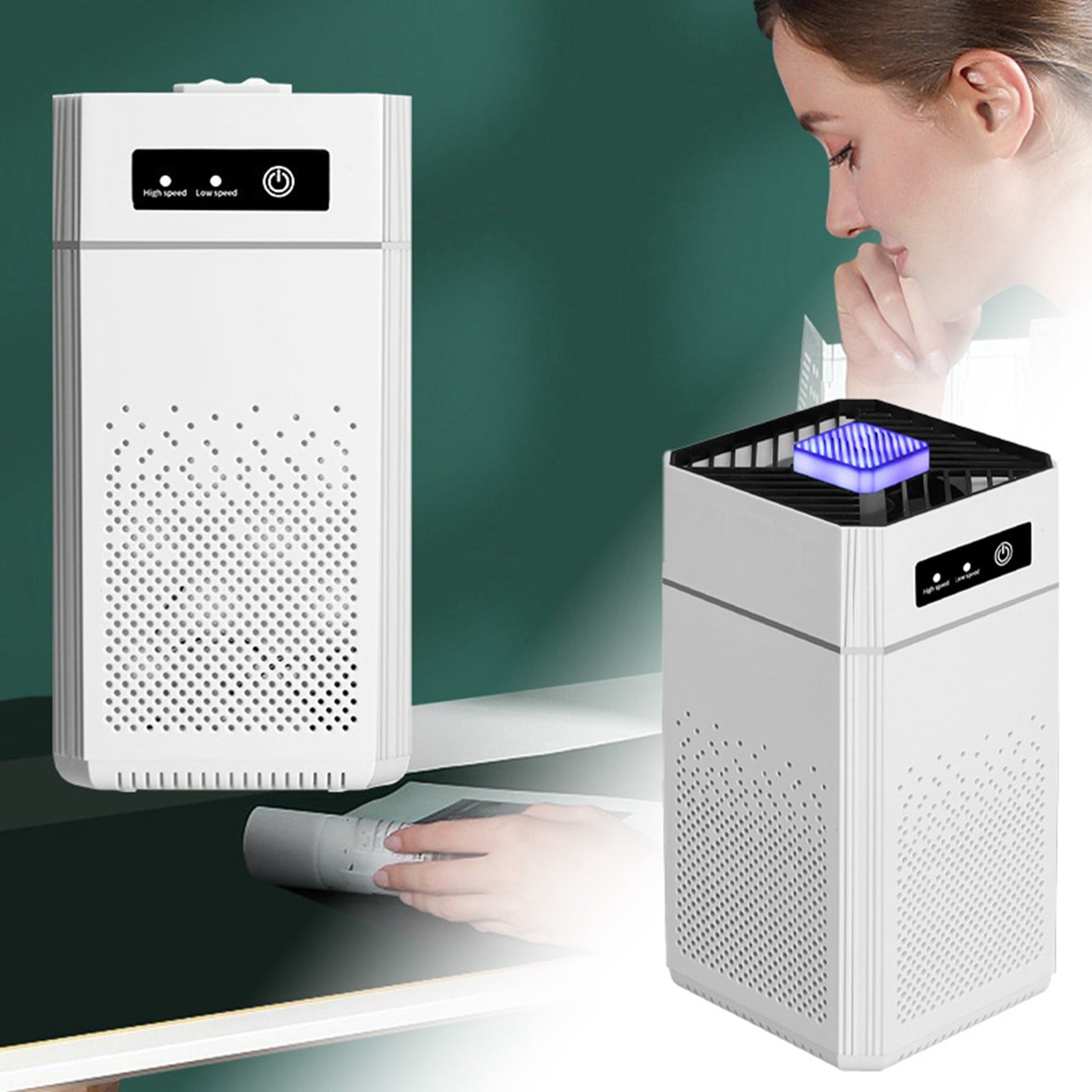 ZAROYEAX Breathe Easy At Home with Our Powerful Air Purifier Odors and