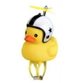 ZAROYEAX Cartoon Yellow Little Shape Bell Shining Mountain Bike Head