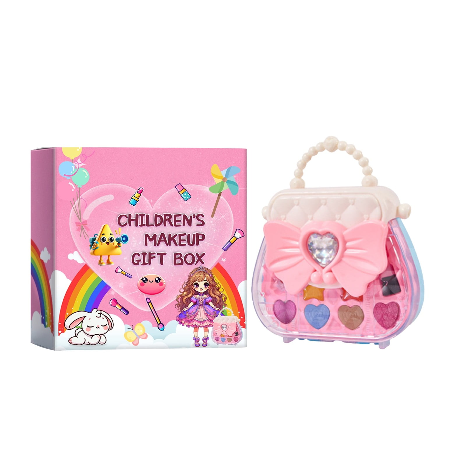ZAROYEAX Children's Makeup Set Box Is and And Suitable for Children to