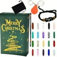 ZAROYEAX Christmas 2024 Advent Calendar 24 Day and Stones Kit with