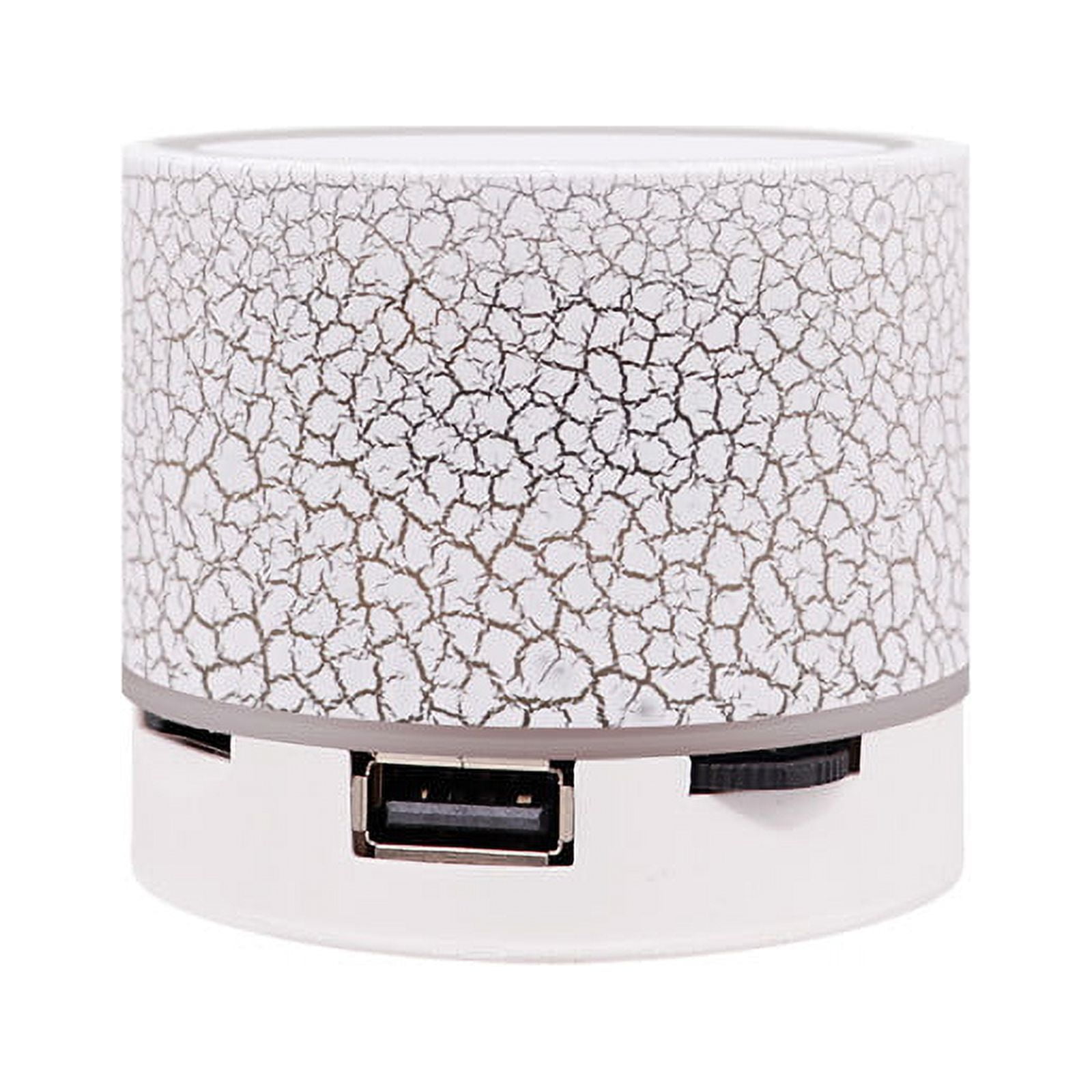 ZAROYEAX Crackle Bluetooth Audio Card Small Steel Mini Subwoofer