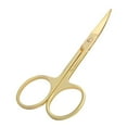 ZAROYEAX Curved Round Facial Hair Scissors Beard Nose Beard Trimming
