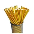 ZAROYEAX Disposable Colored Paper Straw Party Decoration Juice Drink