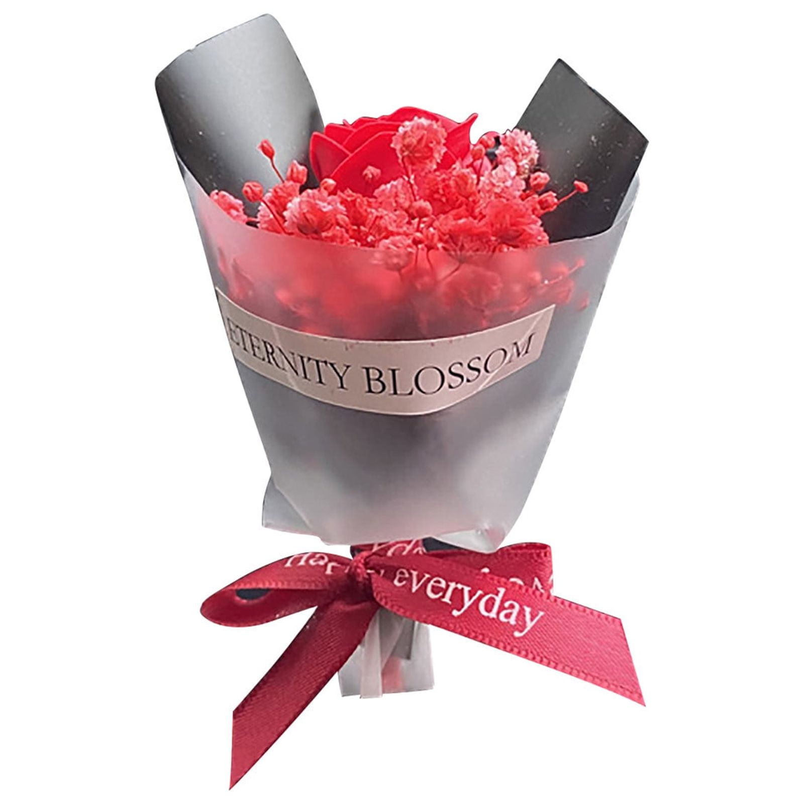 ZAROYEAX Dried Flower Car Aromatherapy Clip Dry Flower Bouquet Car Clip