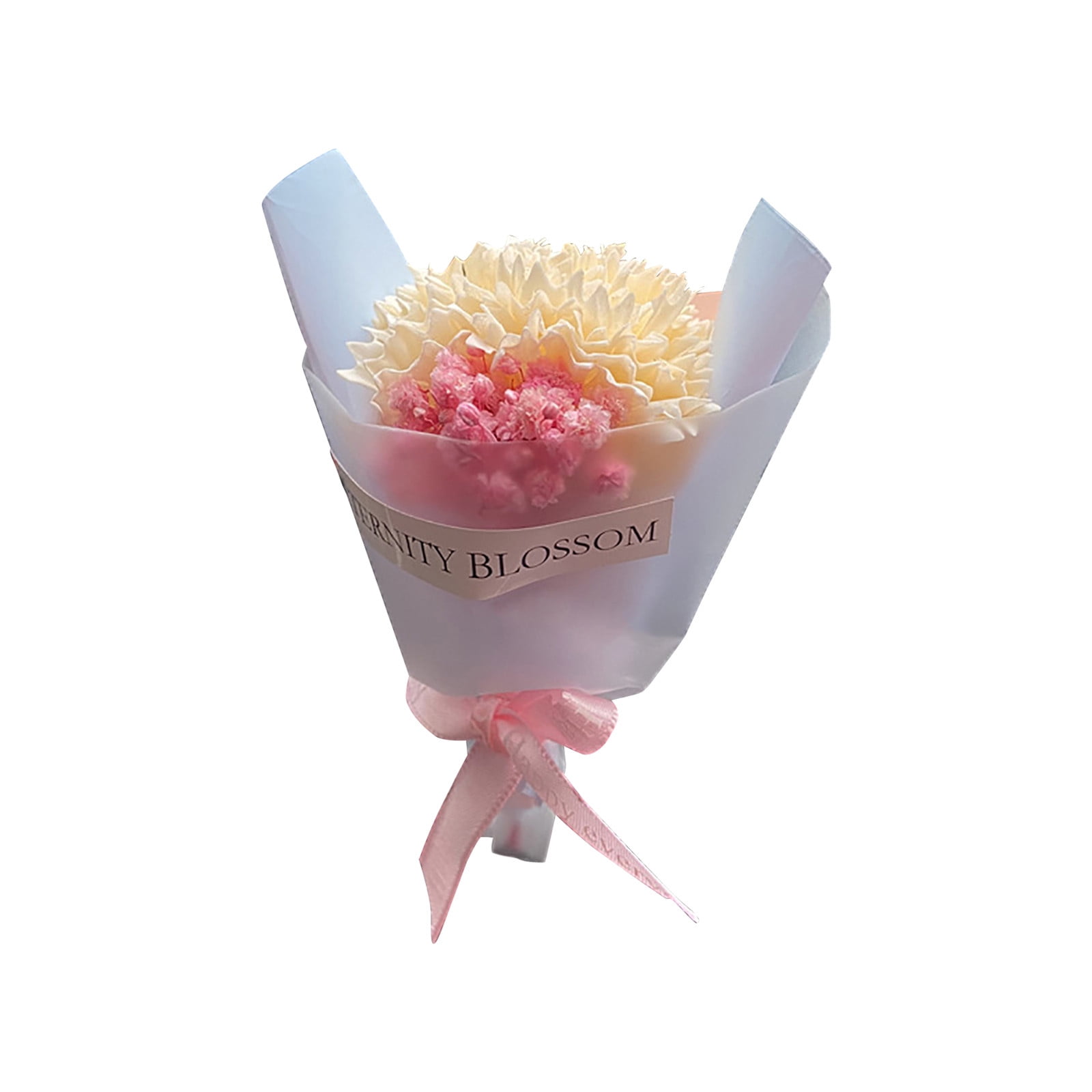 ZAROYEAX Dried Flower Car Aromatherapy Clip Dry Flower Bouquet Car Clip