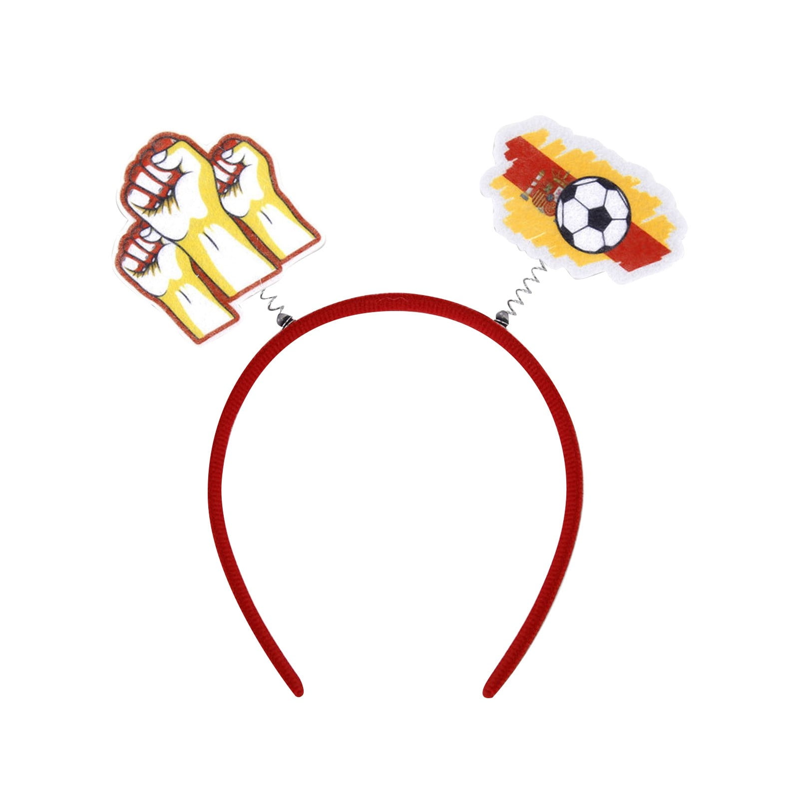 ZAROYEAX European Cup Cheering Props Football Headbands Top 24 Fans