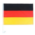 ZAROYEAX European Football Championship Car Window Flag Soccer Event