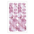 ZAROYEAX Fashion Foot Stickers Nail Stickers Can Tear Nail Foot
