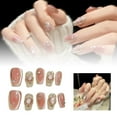 ZAROYEAX Get Glamorous in Minutes with Removable Nail Decals Short for Fashion Forward Looks