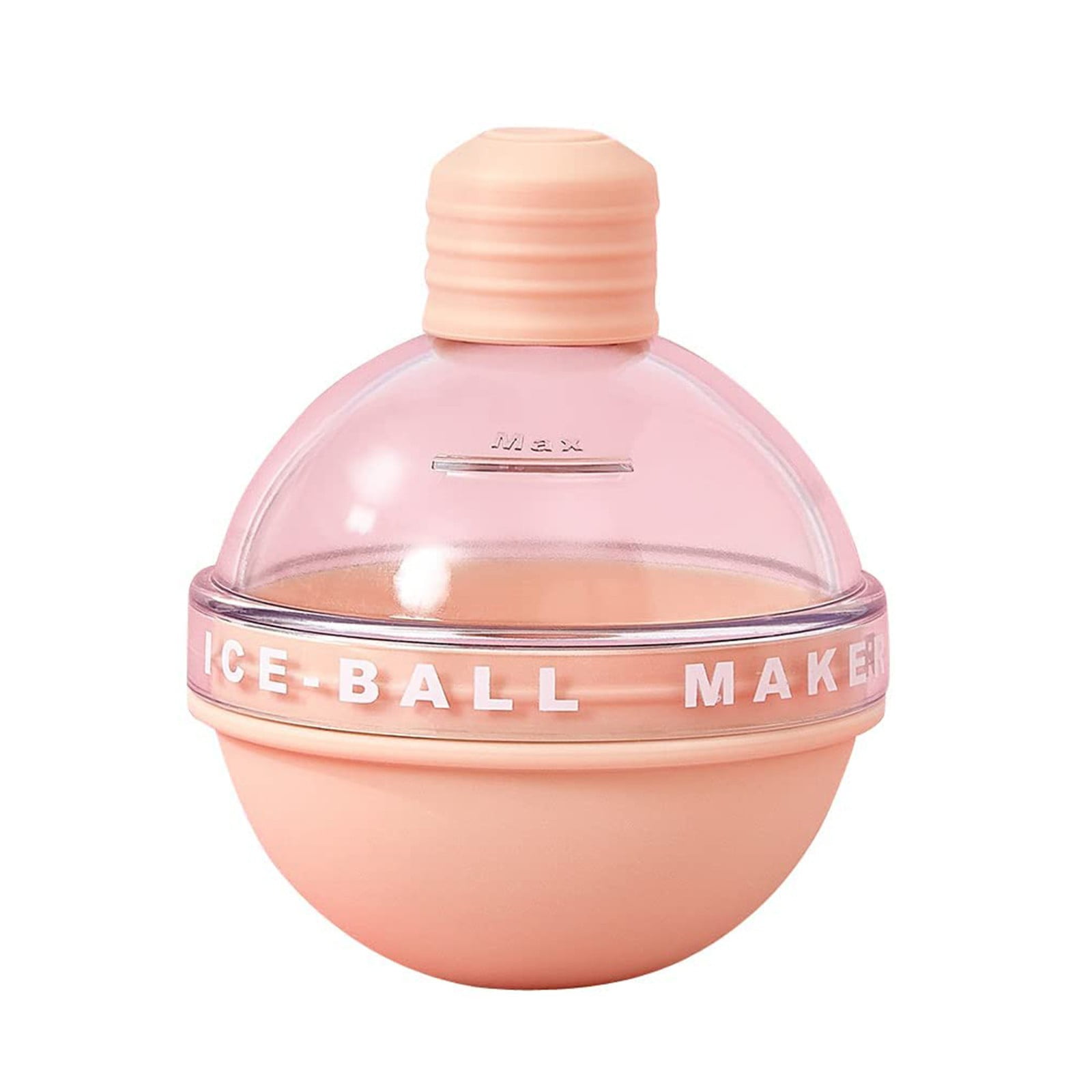 ZAROYEAX Ice Ball Mould Bobuluo Round Ice Cube Mold Ice Cube Tray Leak Proof Silicone Big Sphere