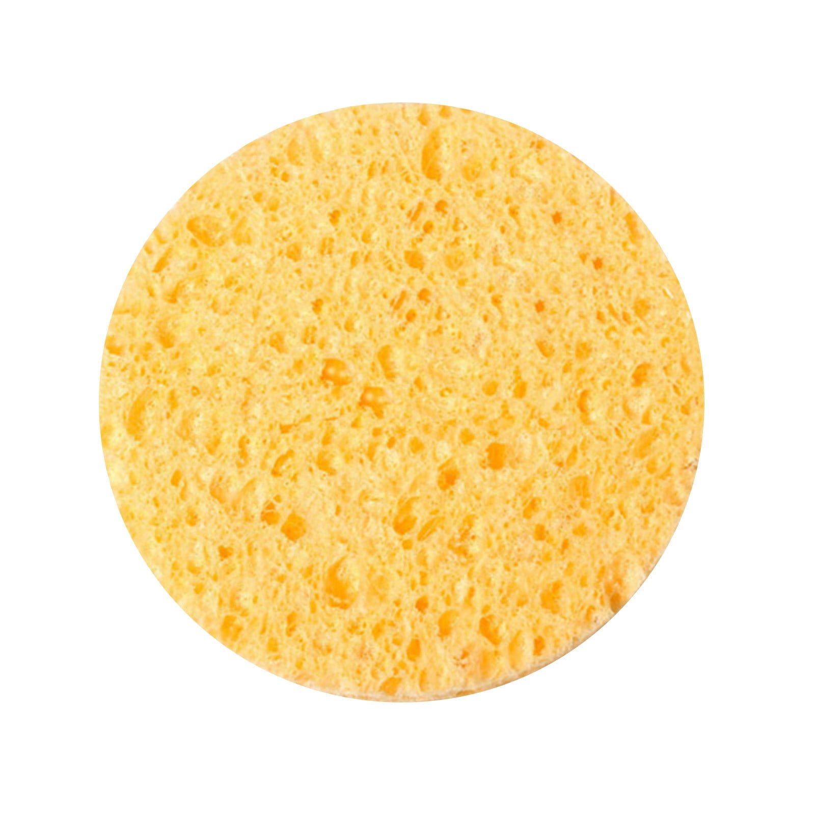 ZAROYEAX Kojic Pad 10 Compressed Facial Sponge Kojic Cleaning Pad