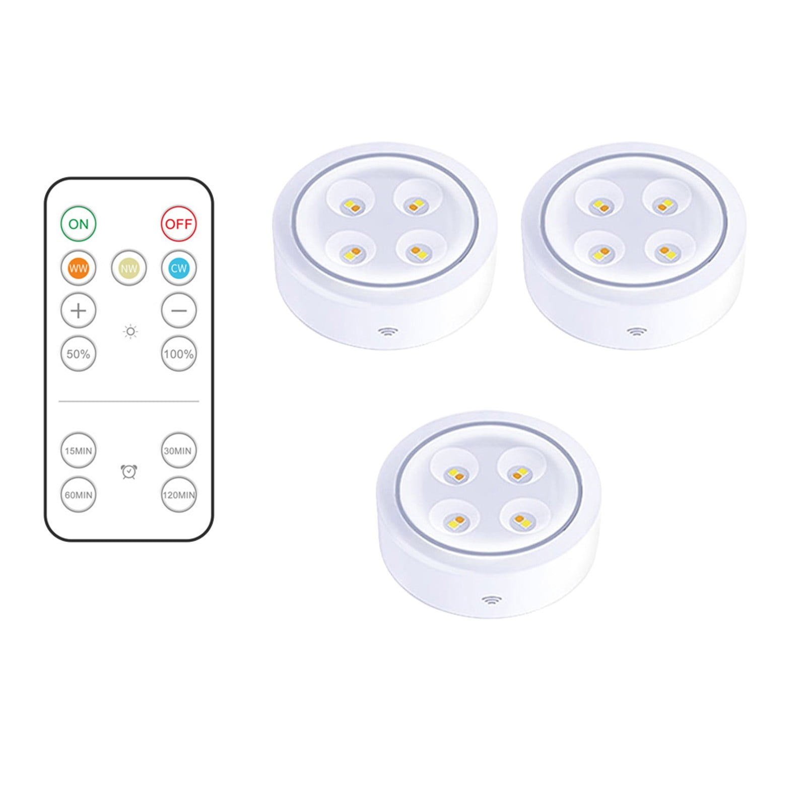 ZAROYEAX Led Light Wireless Kitchen Under The Counter Lighting