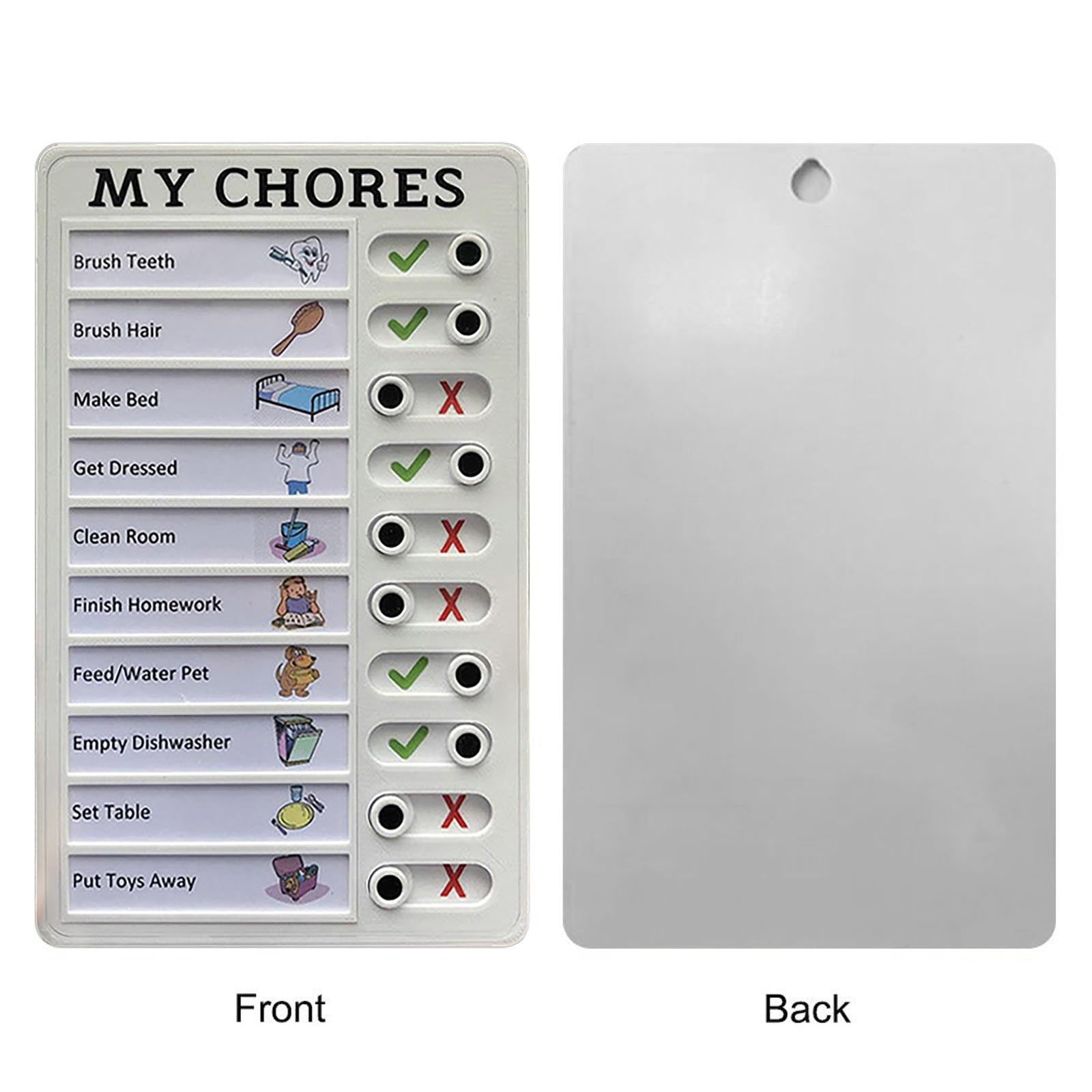 ZAROYEAX Memo Board Daily to Do List Notepad for Home Check