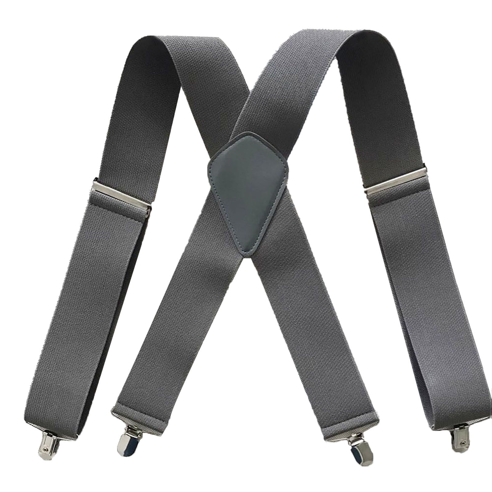 ZAROYEAX Men's Adjustable Suspenders with Elastic Straps Y Back Hiking
