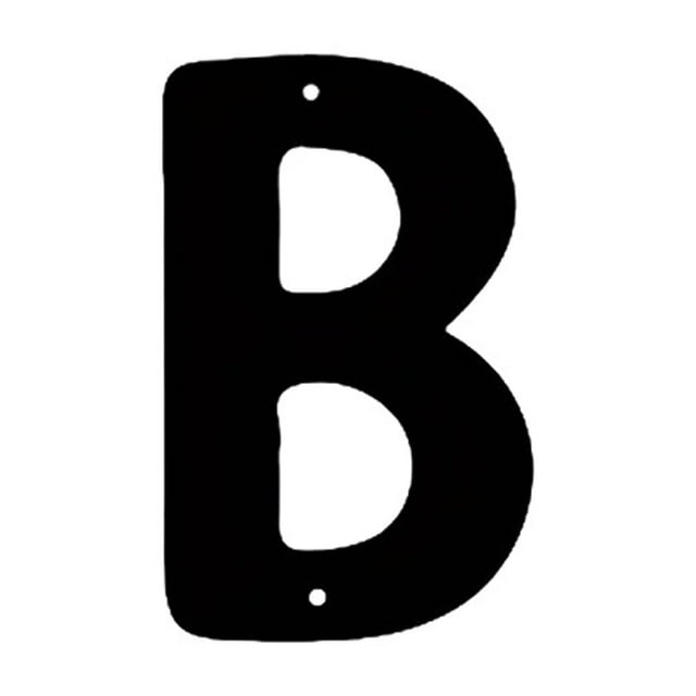 ZAROYEAX Metal Door Letters Home Address Letters Outdoor Metal Mailbox