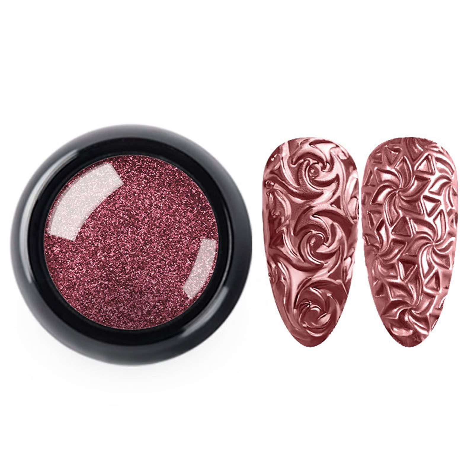 ZAROYEAX Nail Art Silicone Printing Template Template 3D Relief 30ml