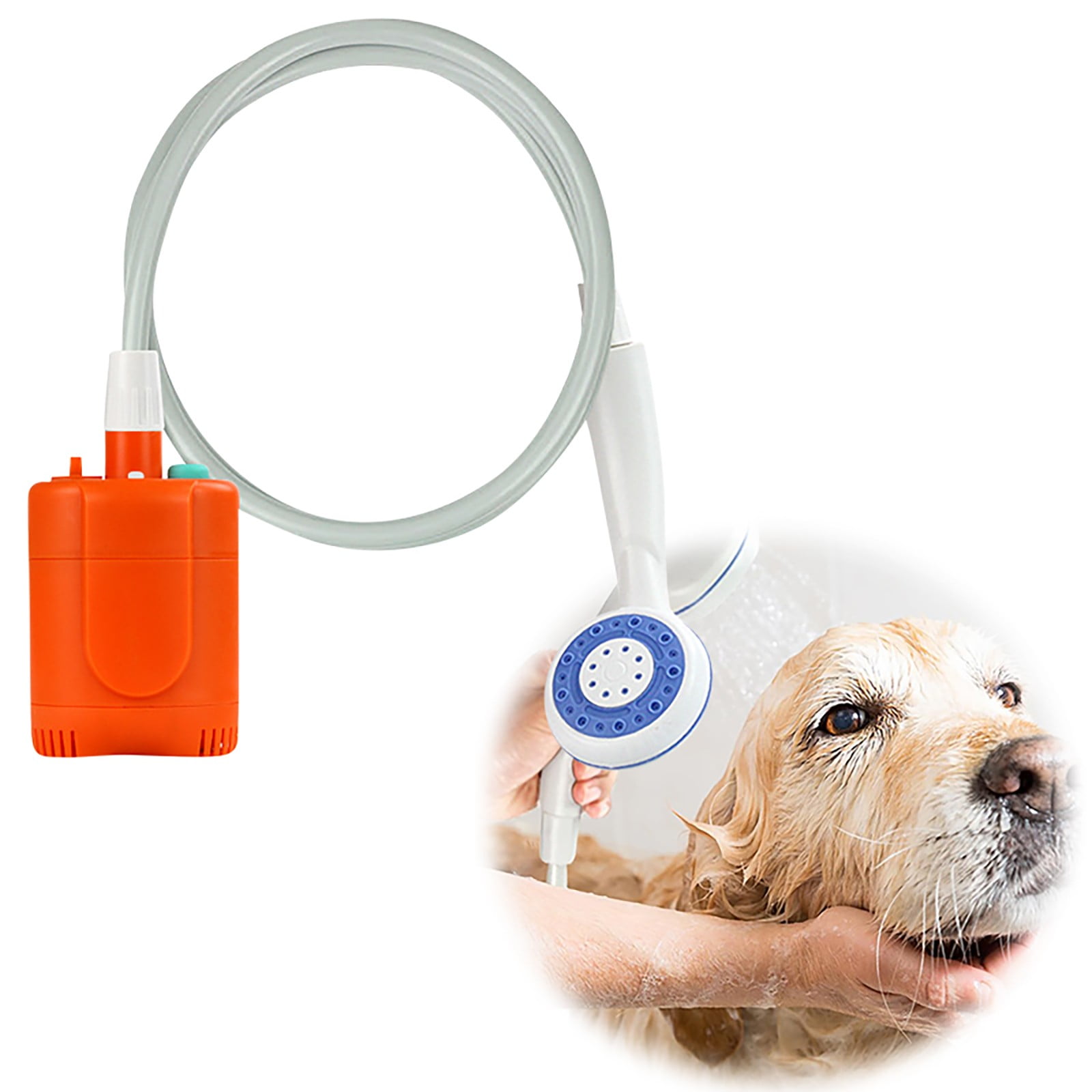 ZAROYEAX Portable Rechargeable Shower Portable Shower Outdoor Camping