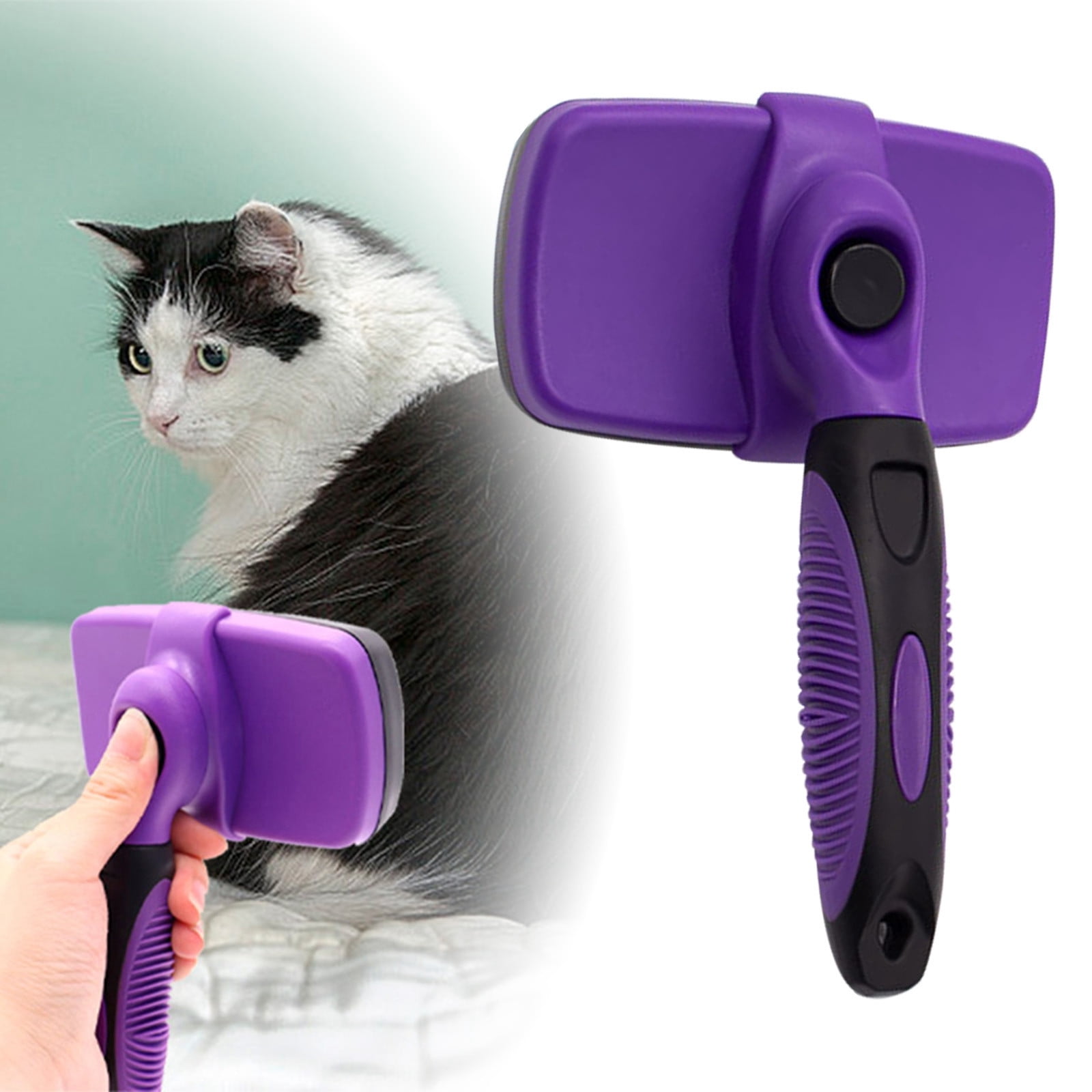 ZAROYEAX "Say Goodbye to Shedding: Innovative Pet Brush for Dogs and