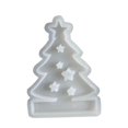 ZAROYEAX Silicone Christmas Candle Holder You Can Resin Paint Mica