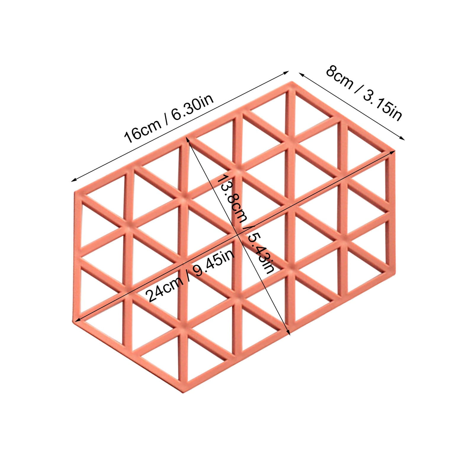 ZAROYEAX Silicone Pad Hot Pot Holder Hot Pad for Hot Dishes Insulation