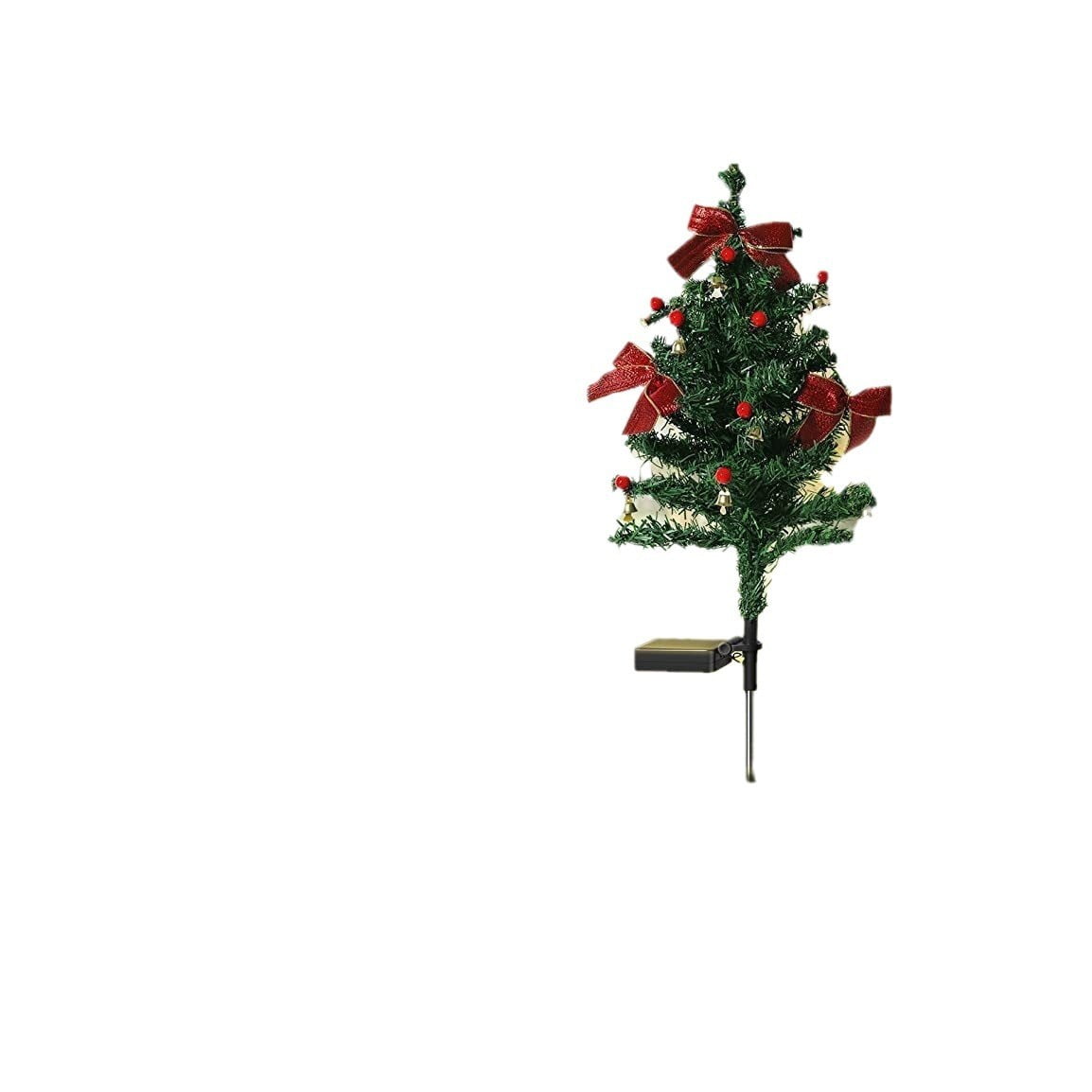 ZAROYEAX Solar Powered Outdoor Christmas Tree Lights Energy Efficient