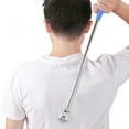 ZAROYEAX Stainless Steel Telescopic Back Scratcher Bear Claw Scratching