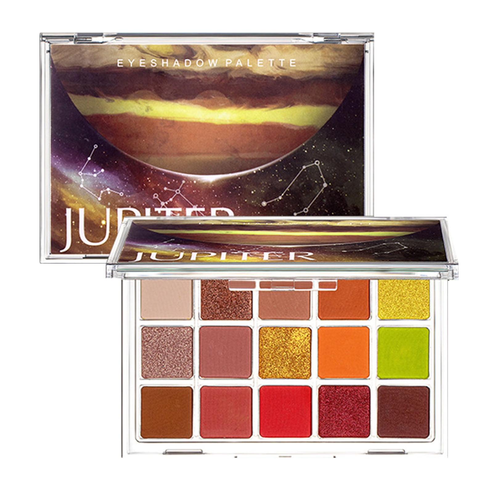 ZAROYEAX Starry Sky Color Eyeshadow Earth Color Mashed Potatoes ...