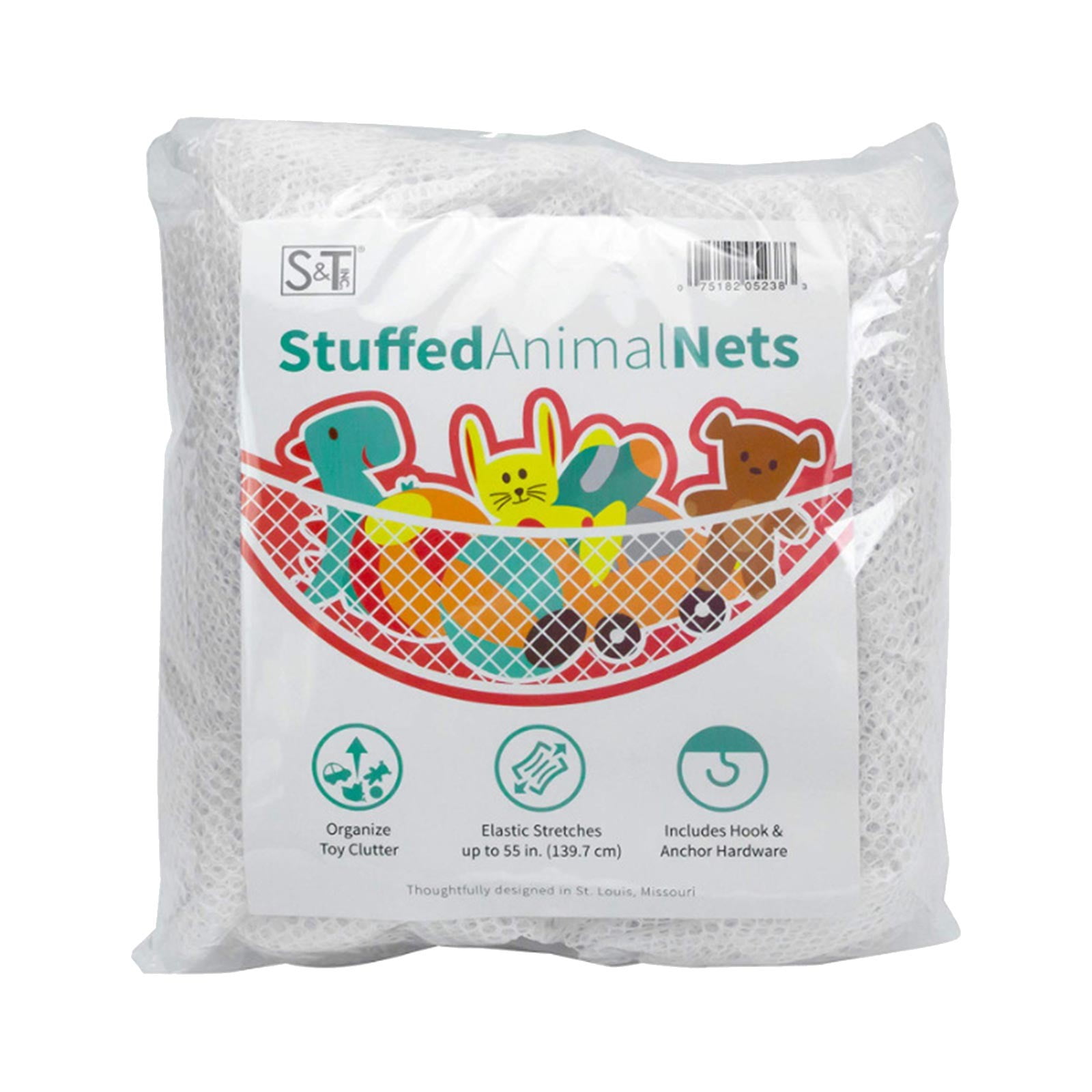 ZAROYEAX Stuffed toy Storage Hanging Children's Room Display Corner