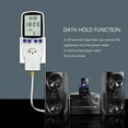 ZAROYEAX Watt Meter Power Energy Monitor Electricity Usage Socket