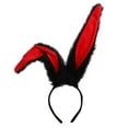 ZAROYEAX Women Easter Plush Bunny Long Ears Headband Headdress