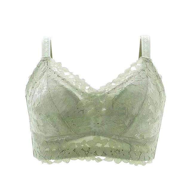ZAROYEAX Women's Solid Color Ultra Thin Bra Anti Sag Minimizing Effect