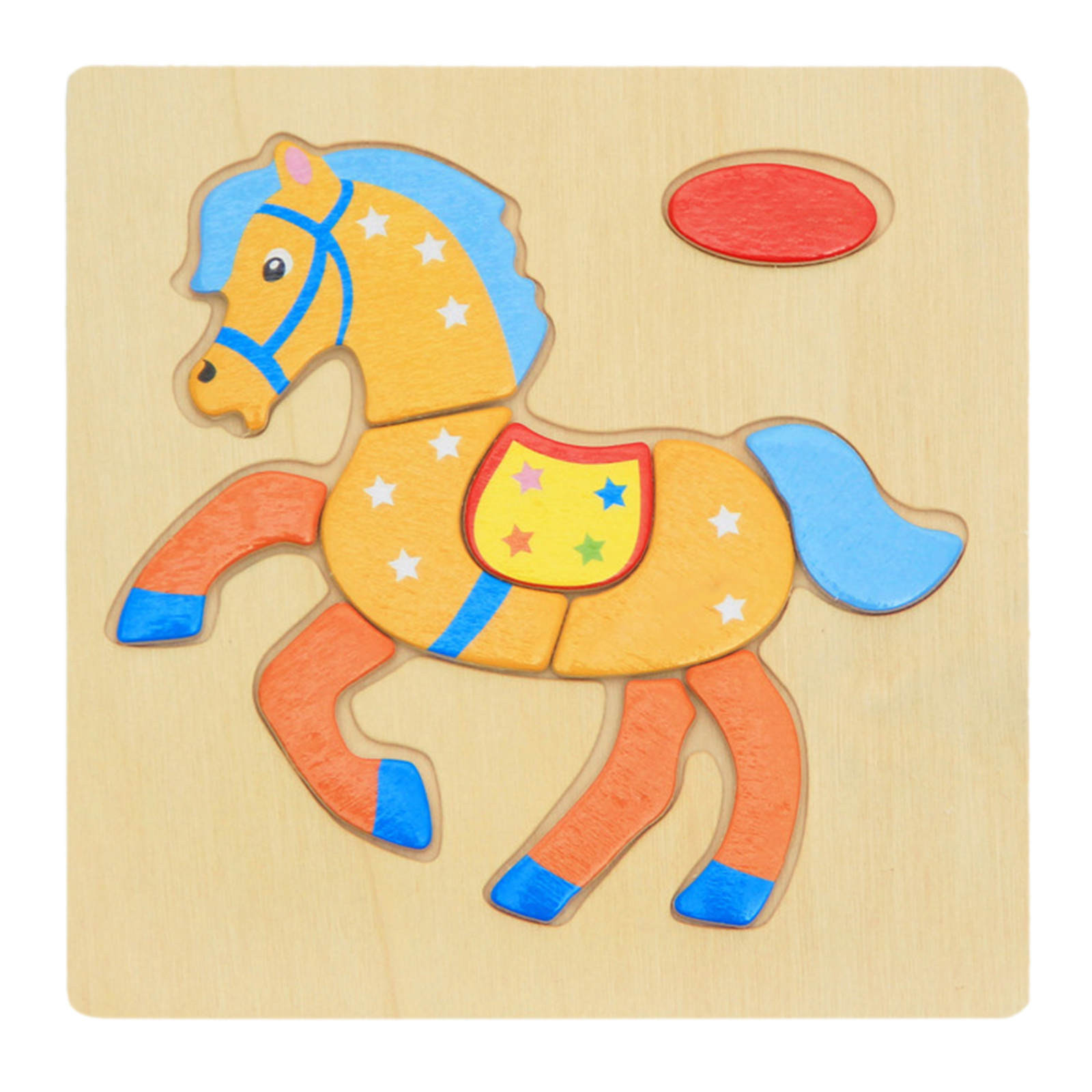 ZAROYEAX Wooden Animal Puzzles for 1 2 3 Years Old Boys and Girls