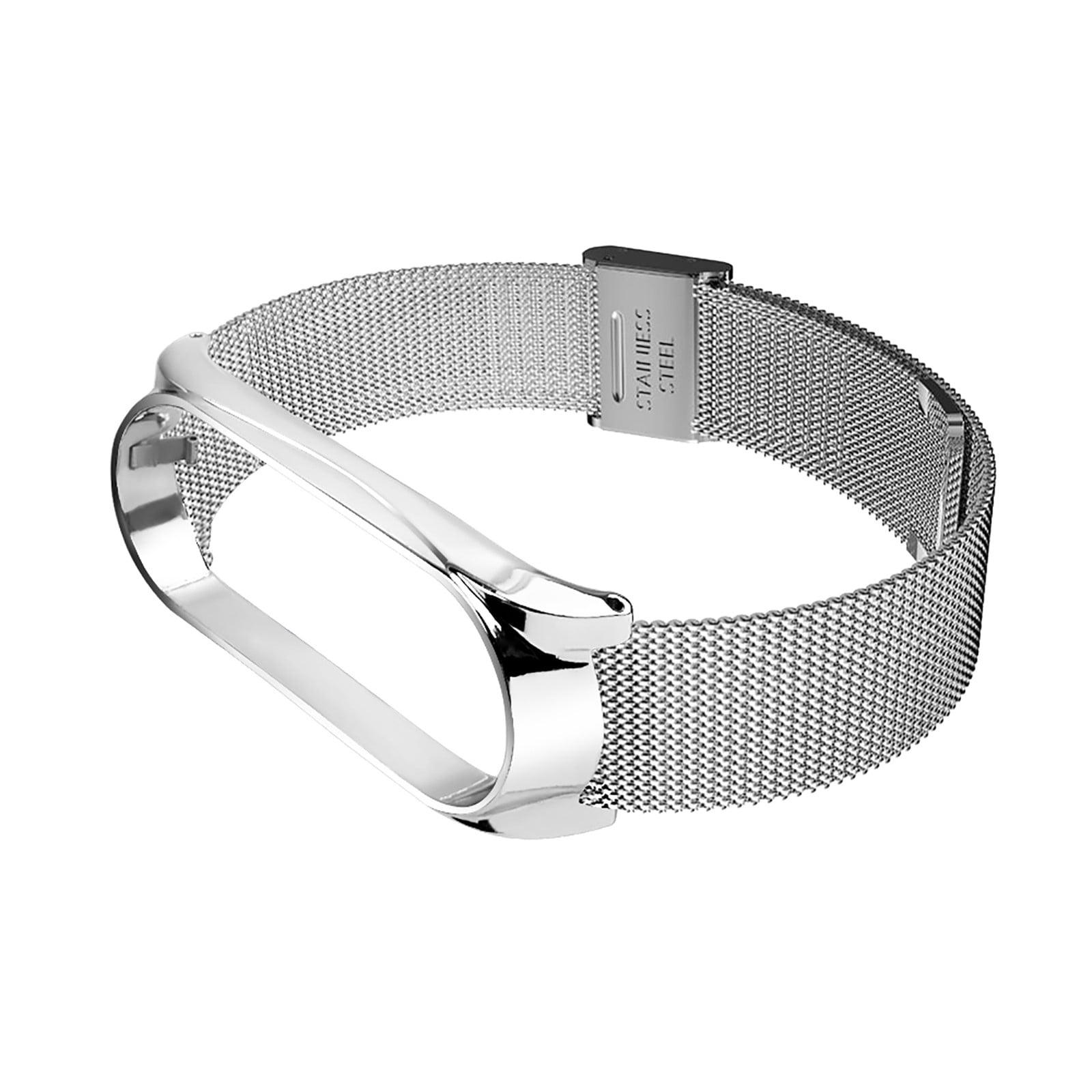 ZAROYEAX for Mi Band 6 Metal Mesh Strap to Replace Watch Strap with