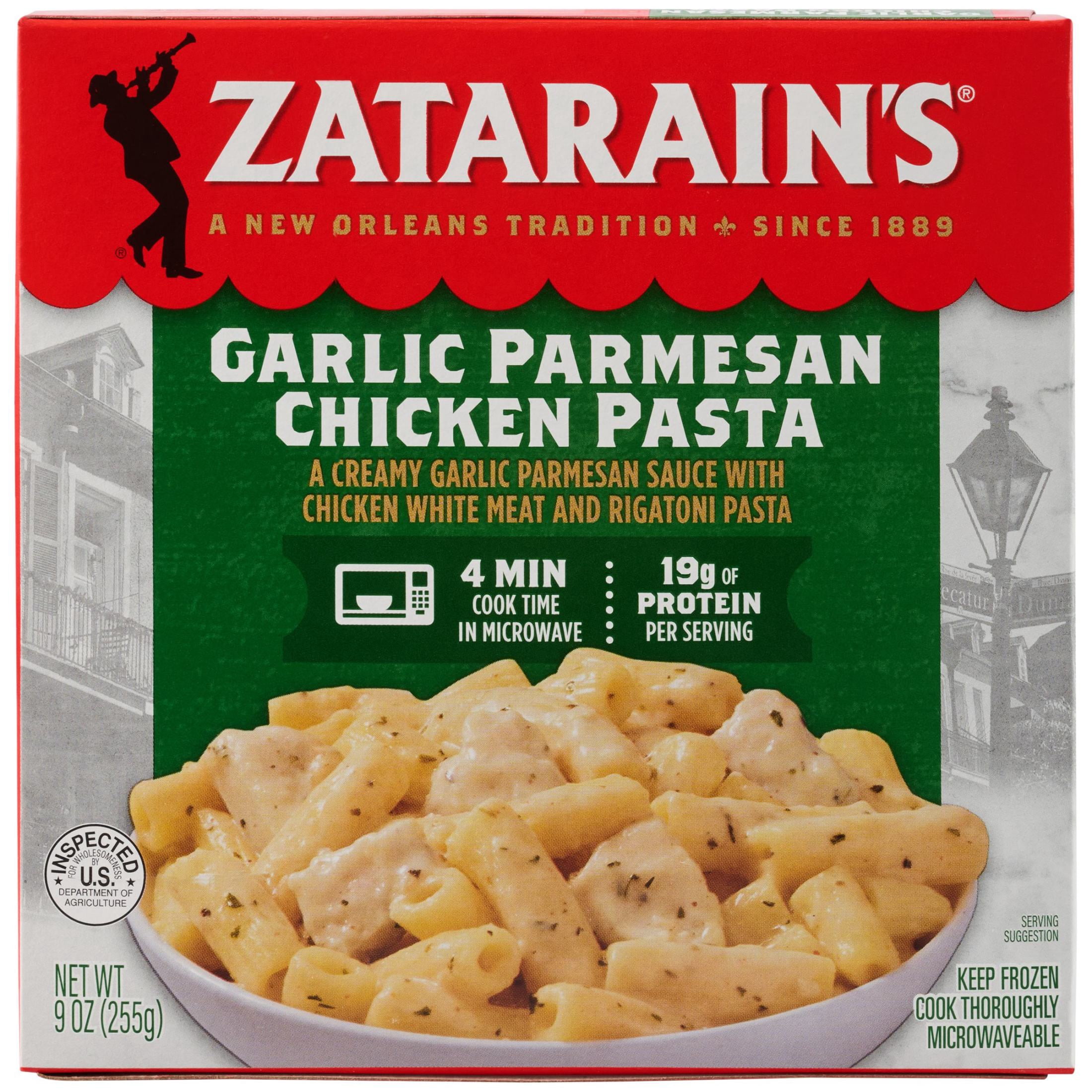 Zatarain's Garlic Parmesan Chicken Pasta, 9.0 oz Cup