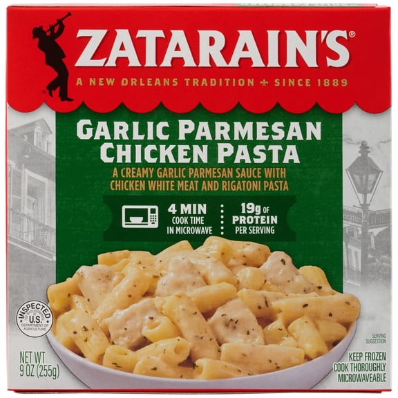 Zatarain's Garlic Parmesan Chicken Pasta, 9.0 oz Cup