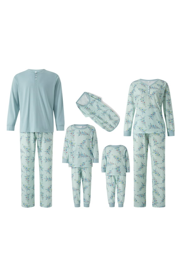 Christmas Matching Family Pajamas, Christmas PJs for Holiday Xmas Sleepwear for Couples