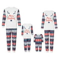 thumbnail image 1 of ZAXARRA Family Christmas Pajamas Matching Sets, Xmas PJs Mathching Set, Holiday Family Long Sleeves Sleepwear Sets, 1 of 7