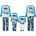 thumbnail image 1 of ZAXARRA Family Matching Christmas Pajama Sets Christmas tree Top Pants 2PCS Sleepwear Christmas PJs Bodysuits, 1 of 10
