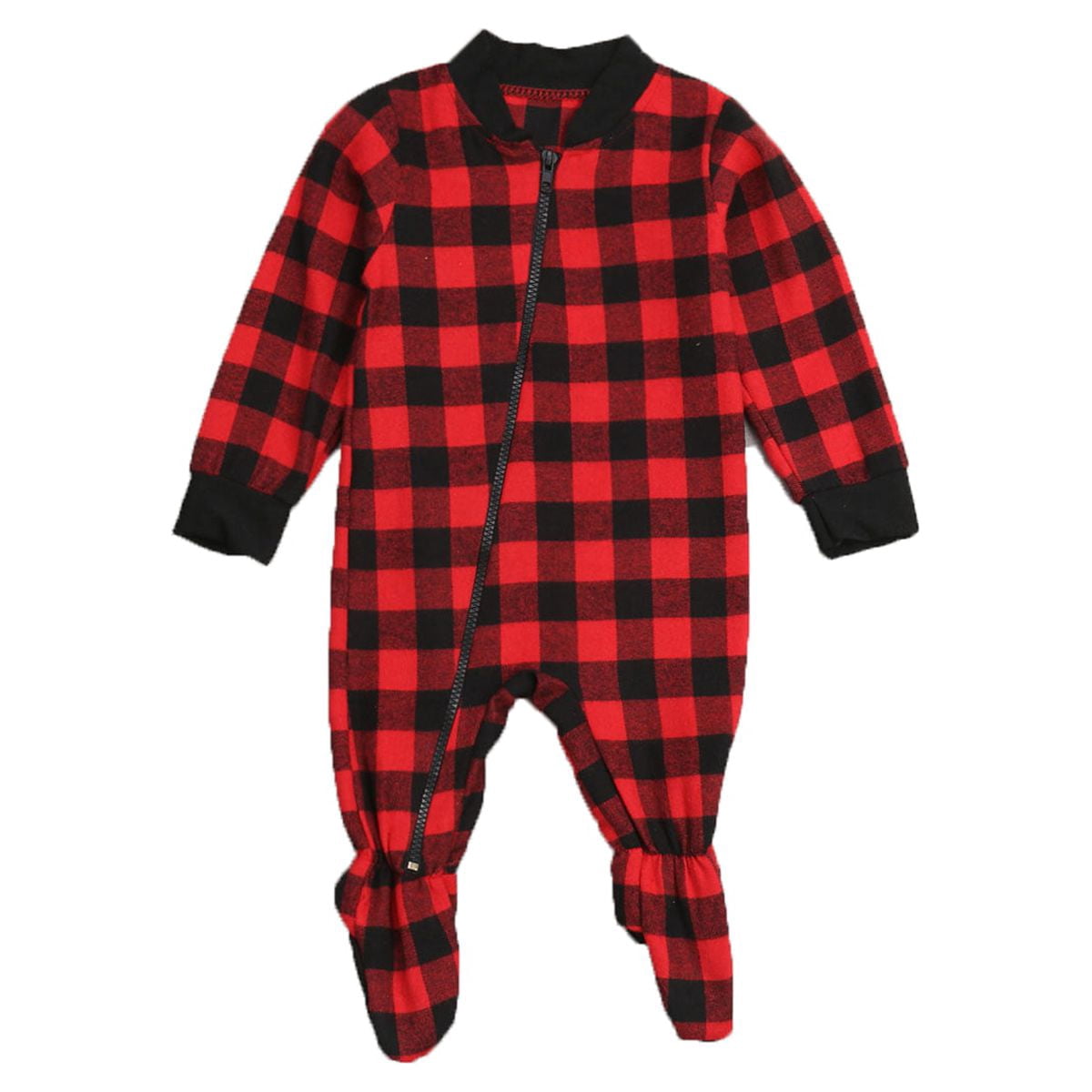 ZAXARRA Family Matching Christmas Pajamas Set Outfits Long Sleeve Elk ...