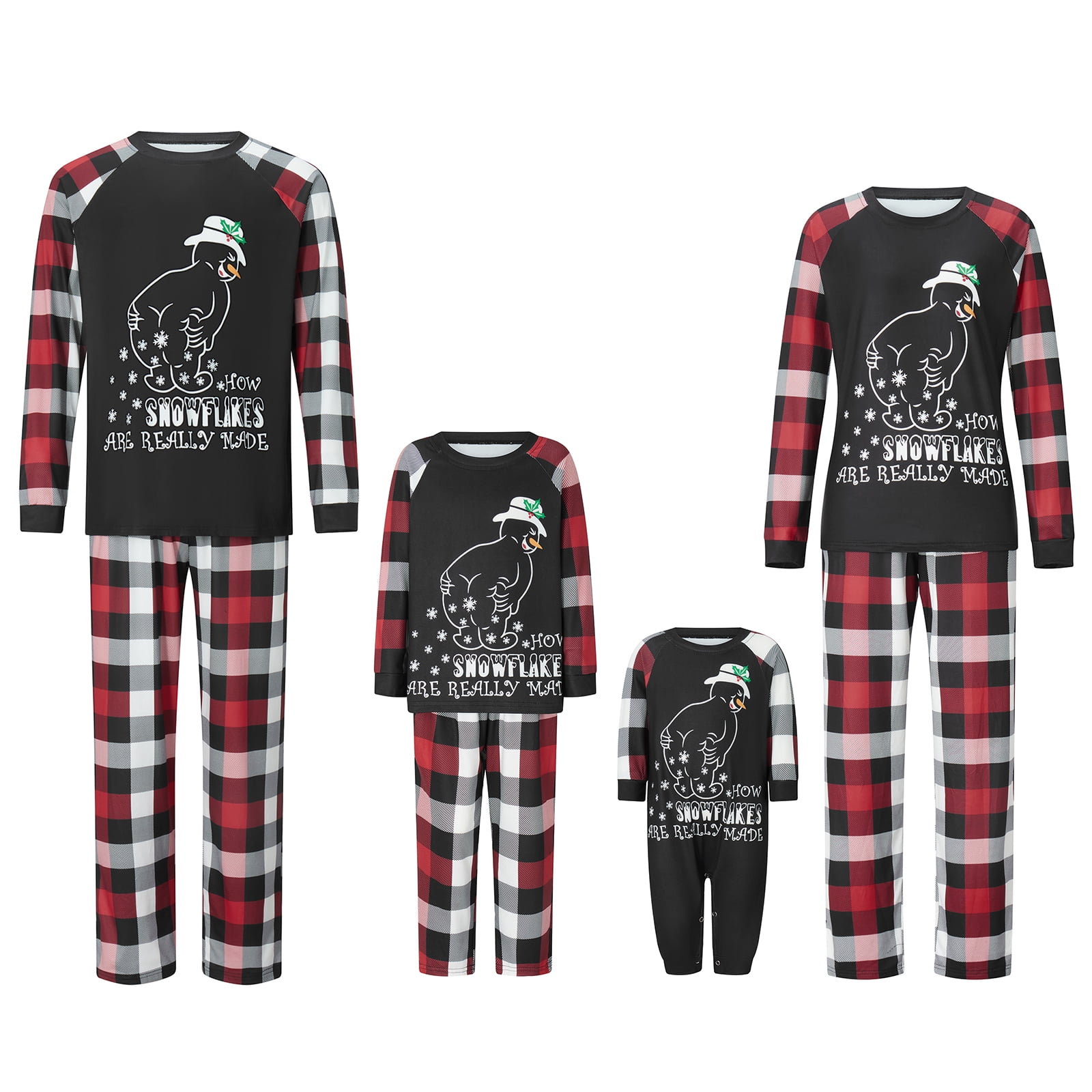ZAXARRA Matching Christmas Pajamas for Family, Cute Vacation PJs Sets ...
