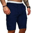 thumbnail image 1 of ZAXARRA Mens Cargo Shorts Combat Military Army Casual Summer Hiking Pants, 1 of 2