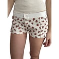 thumbnail image 1 of ZAXARRA Women Lounge Shorts, Low Waist Button Closure Printed Slim Pajama Shorts Sleepwear, 1 of 6