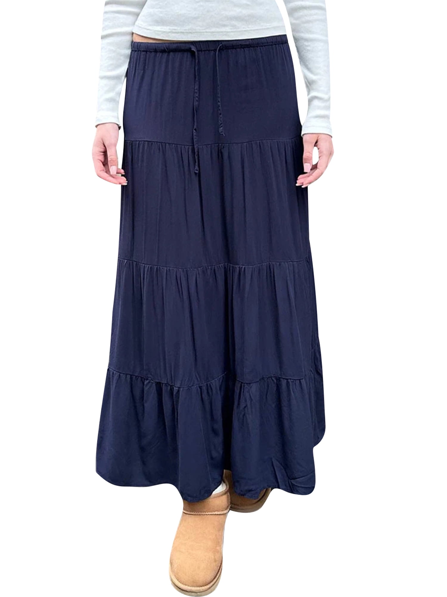 SUPER LONG MAXI SKIRT