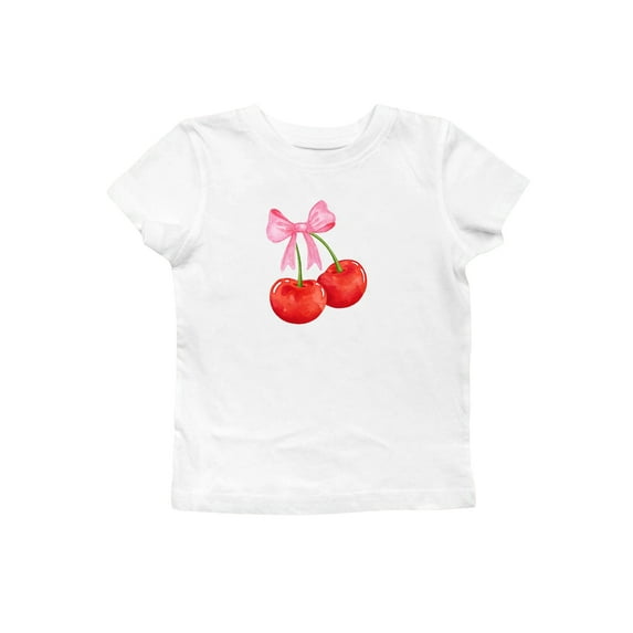 ZAXARRA Women's Summer Casual Tops Short Sleeve Crewneck Bow Print Loose Fit T-shirt Blouse