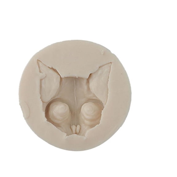 ZAXLVG 3D Devil Cat-Resin Cat-Head Silicone-Molds Animal-Casting Mold for Epoxy Resin Fondant Mold DIY-Home