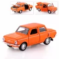 thumbnail image 1 of ZAZ 968M Metal Model Diecast Car Scale, Collectible Toy Cars, Orange, 1/36, 1 of 1