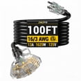 thumbnail image 1 of ZAZFO 30ft 50Amp RV extension cord,NEMA 14-50P/R 125/250V,Heavy duty Waterproof Power Cord for RV Outdoor Home, 1 of 10