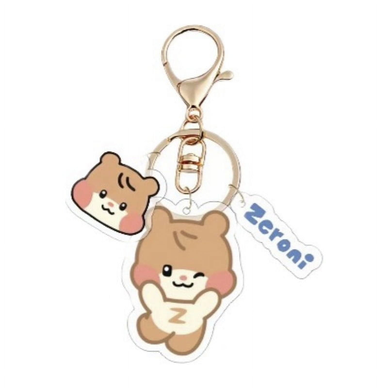 ZB1 Keychain, ZEROBASEONE Keyring KPOP Merch Merchandise Cartoon